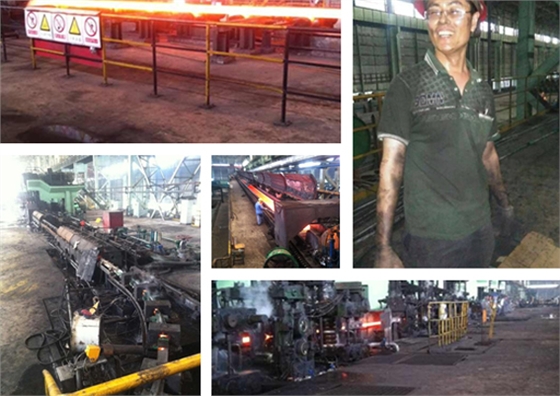 安裝油氣潤滑系統(tǒng)，華順售后真是強！